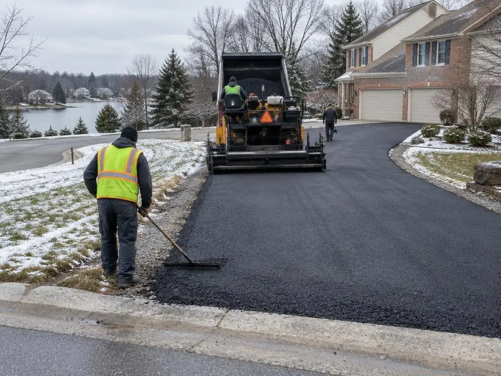 Asphalt Driveway Installation in Rochester Hills, MI