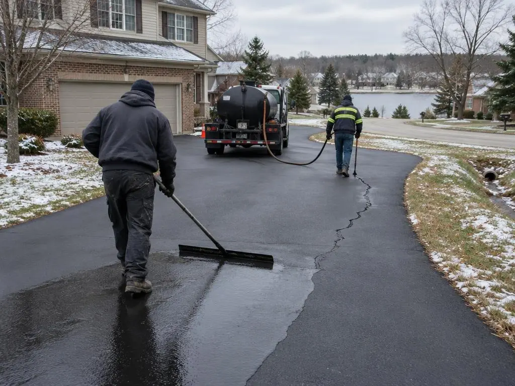 Sealcoating & Crack Filling in Rochester Hills, MI